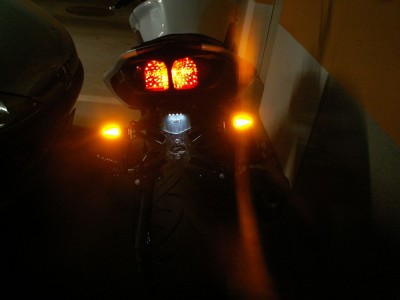 Blinker eingeschaltet....